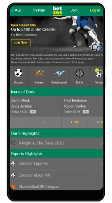 home mobile application bet365 for android
