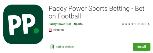 paddy power mobile app in the play market