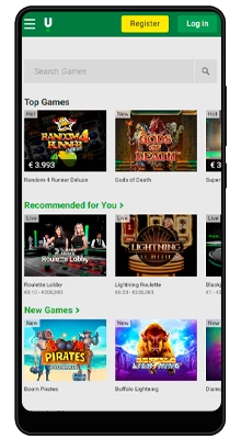 casino in unibet mobile application for android