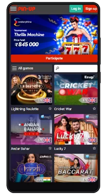 pin up casino mobile app