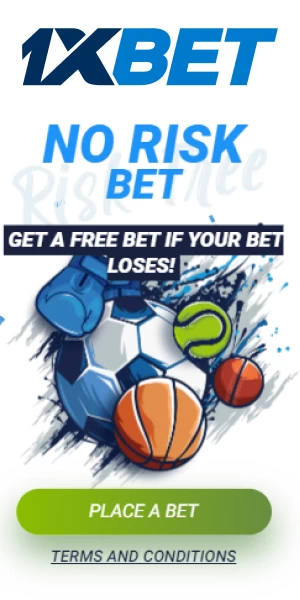 1xbet no risk betting