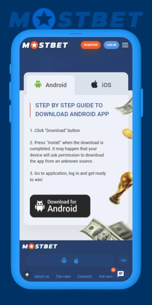 mostbet android guide